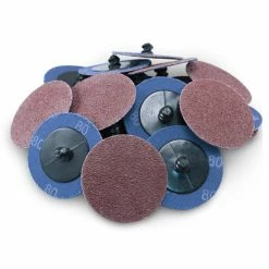 Buy 😍 BHA - Black Hawk Abrasives 2" Quick Change Disc A/O - 25 Pack ⌛ -sanding-belts Sales 2inch AO 80 Grit Roloc Disc Pile 72081.1570196676