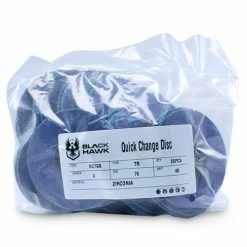 Cheapest 👍 BHA - Black Hawk Abrasives 3" Quick Change Zirconia Disc - 25 Pack 🎉 -sanding-belts Sales 3 Inch 40 Grit Zirc Bag 53411.1570197224