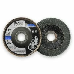 Flash Sale 👏 BHA - Black Hawk Abrasives 4-1/2" X 7/8" Zirconia Curved Edge Fillet Weld Flap Disc 🎉