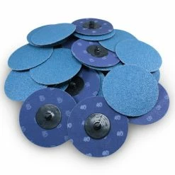Cheapest 👍 BHA - Black Hawk Abrasives 3" Quick Change Zirconia Disc - 25 Pack 🎉 -sanding-belts Sales 40 Grit Zirc Roloc Discs 10760.1570197444