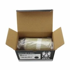 Best reviews of 👍 BHA - Black Hawk Abrasives 5" PSA Gold Self Adhesive DA Sanding Disc Rolls - 100 Pack ⌛ -sanding-belts Sales 5 inch psa adhesive sanding discs roll 91276.1670352246