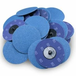 Cheapest 👍 BHA - Black Hawk Abrasives 3" Quick Change Zirconia Disc - 25 Pack 🎉 -sanding-belts Sales 80 Grit Zirc Roloc Discs 59658.1570197239