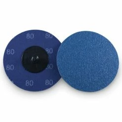 Cheapest 👍 BHA - Black Hawk Abrasives 3" Quick Change Zirconia Disc - 25 Pack 🎉 -sanding-belts Sales 80 Grit Zirc Roloc 29475.1570197252