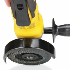 Flash Sale 👏 BHA - Black Hawk Abrasives 4-1/2" X 7/8" Zirconia Curved Edge Fillet Weld Flap Disc 🎉 -sanding-belts Sales Angle grinder curved flap disc 4 half inch 42056.1660851750