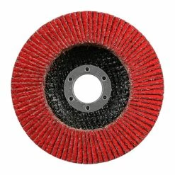 Wholesale ✔️ BHA - Black Hawk Abrasives 4-1/2" X 7/8" Black Hawk Alpha Disc XL Ceramic Flap Disc 🤩 -sanding-belts Sales Black Hawk Alpha Disc Back 13655.1572891913