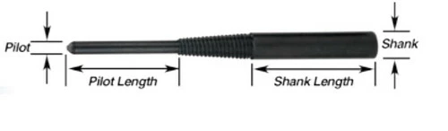 Wholesale ✔️ Empire Abrasives Cartridge Roll Mandrel With 1/8" X 1-1/2" Pilot And 1/8" X 1" Shank 🎉 2 Wholesale ✔️ Empire Abrasives Cartridge Roll Mandrel With 1/8" X 1-1/2" Pilot And 1/8" X 1" Shank 🎉 - Image 2