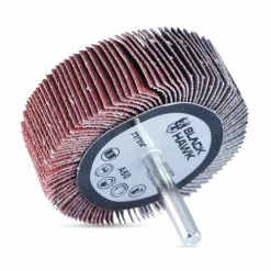 Buy 😉 BHA - Black Hawk Abrasives 3” X 1” X 1/4” Mounted Flap Wheel - 5 Pack 🛒