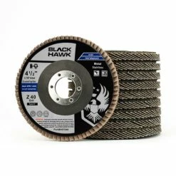 Cheapest 😍 BHA - Black Hawk Abrasives 4-1/2" Zirc Flap Disc T27 - 10 Pack 🌟