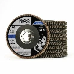 Outlet โ๏ธ BHA - Black Hawk Abrasives 4-1/2" Zirc Flap Disc T29 - 10 Pack ๐ฏ