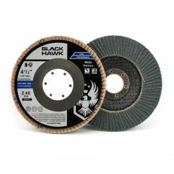 Cheapest 😍 BHA - Black Hawk Abrasives 4-1/2" Zirc Flap Disc T27 - 10 Pack 🌟 -sanding-belts Sales IMG 4470 T27 40 06585.1570197027