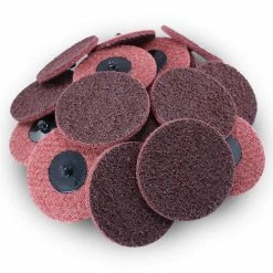 Best Pirce 🛒 BHA - Black Hawk Abrasives 3" Quick Change Surface Conditioning Disc - 25 Pack ⭐ -sanding-belts Sales Red Surface Conditioning Discs 3 Inch 85467.1570196875