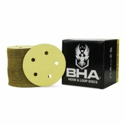 Brand new ๐ BHA - Black Hawk Abrasives 5" X 5 Hole Gold Hook & Loop Sanding Discs - 100 Pack ๐ฅฐ 10 Brand new ๐ BHA - Black Hawk Abrasives 5" X 5 Hole Gold Hook & Loop Sanding Discs - 100 Pack ๐ฅฐ -sanding-belts Sales bha 5 inch 5 holes sanding discs hook loop 13494.1670353966