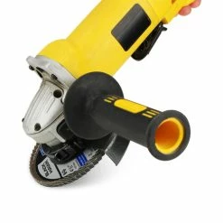 Flash Sale 👏 BHA - Black Hawk Abrasives 4-1/2" X 7/8" Zirconia Curved Edge Fillet Weld Flap Disc 🎉 -sanding-belts Sales curved corner edge flap disc angle grinder 89051.1665591922