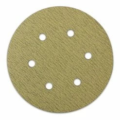 Buy 😍 BHA - Black Hawk Abrasives 6" X 6 Hole Gold Hook & Loop Sanding Discs - 100 Pack 🛒