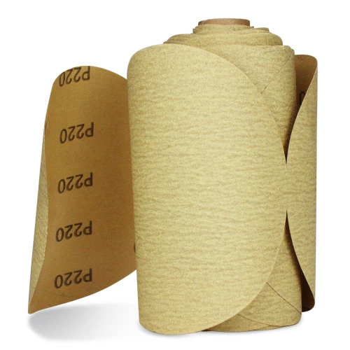 New ๐ BHA - Black Hawk Abrasives 6" PSA Gold Self Adhesive DA Sanding Disc Rolls - 100 Pack ๐งจ 2 New ๐ BHA - Black Hawk Abrasives 6" PSA Gold Self Adhesive DA Sanding Disc Rolls - 100 Pack ๐งจ - Image 2