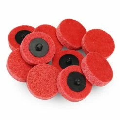 Top 10 🤩 BHA - Black Hawk Abrasives 2" Quick Change Surface Preparation Discs - 10 Pack 🎉 -sanding-belts Sales red fine grit surface prep quick change discs 2 inch 79871.1665595783